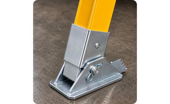 Kaki anti slip tangga fiberglass