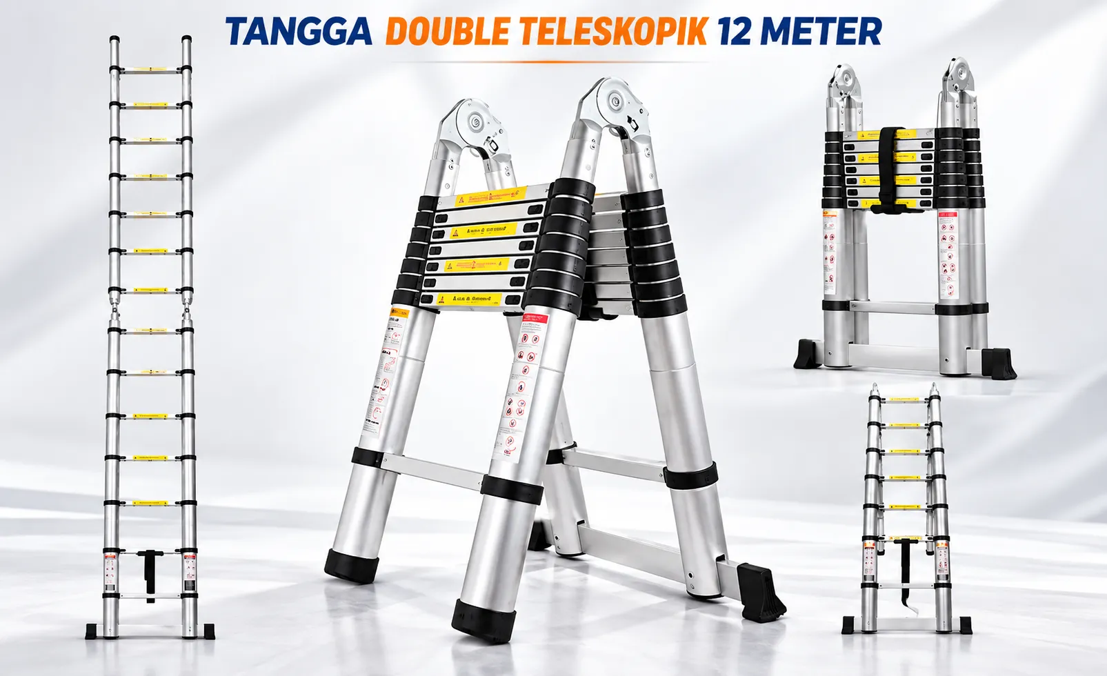 Tangga Double Teleskopik Dalton 12 Meter